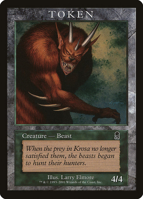 Beast from Magic Player Rewards 2001
