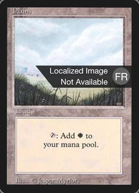 Plains from Foreign Black Border
