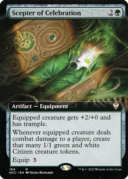 Scepter of Celebration from New Capenna Commander
