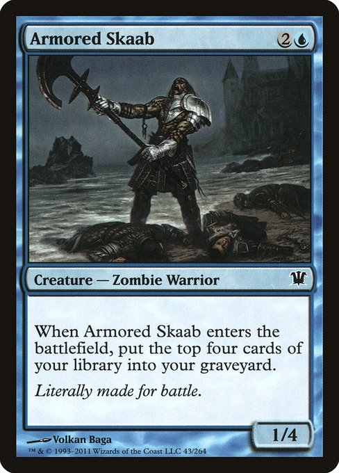 Armored Skaab highlighted card art