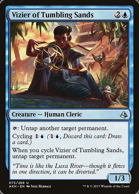 Vizier of Tumbling Sands from Amonkhet