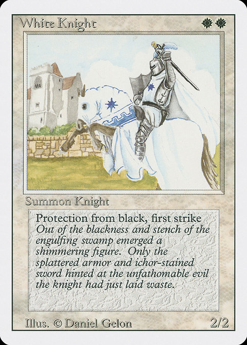 White Knight from Revised Edition
