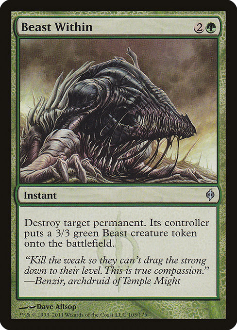 Beast Within from New Phyrexia