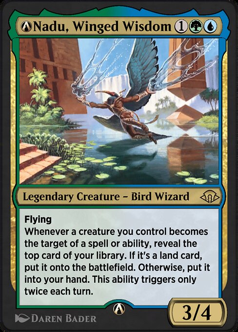 A-Nadu, Winged Wisdom highlighted card art