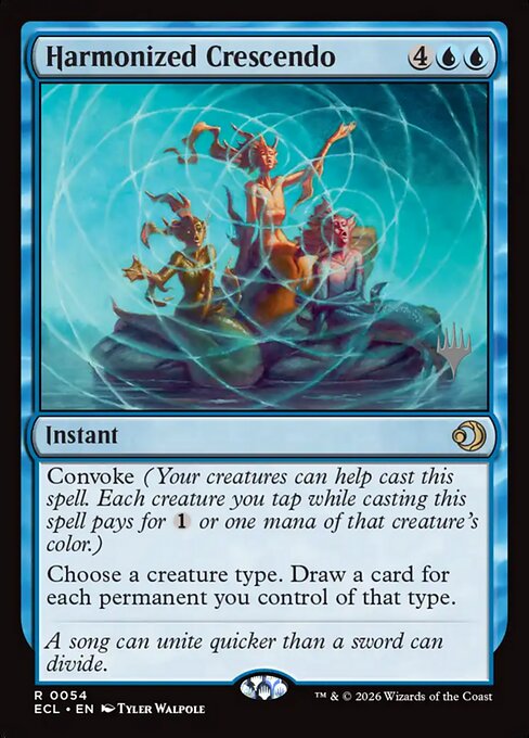 Harmonized Crescendo from Lorwyn Eclipsed Promos