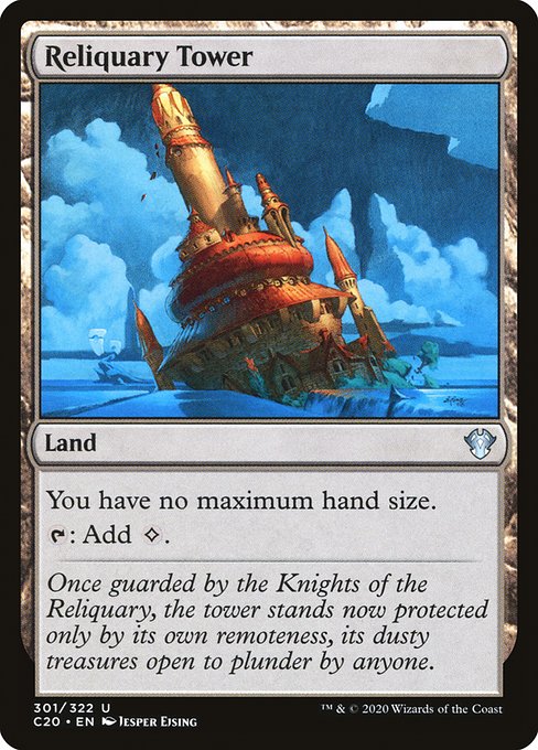 Reliquary Tower from Commander 2020