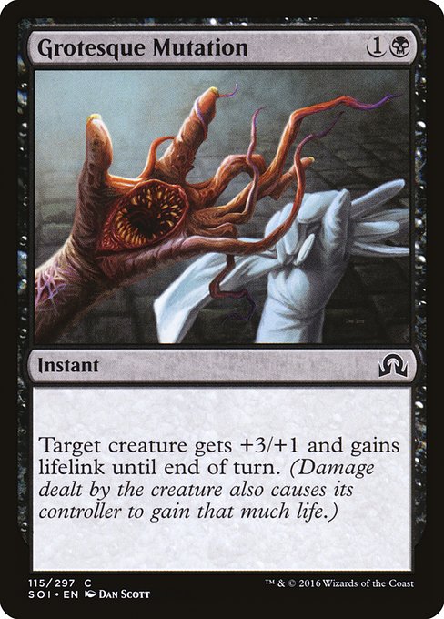 Grotesque Mutation from Shadows over Innistrad
