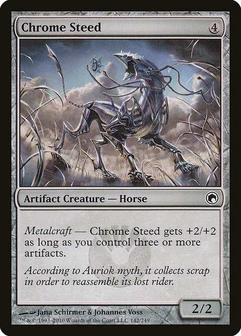 Chrome Steed highlighted card art