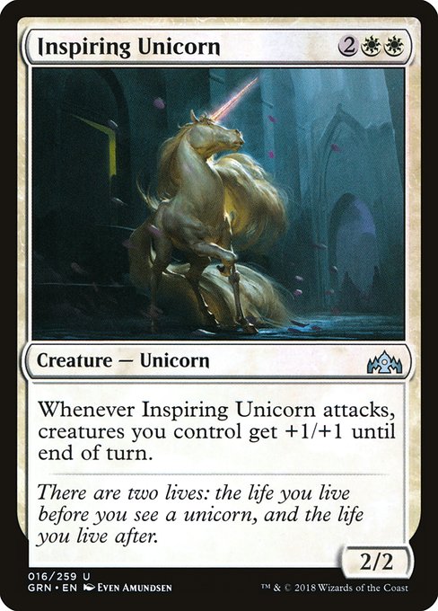 Inspiring Unicorn from Guilds of Ravnica