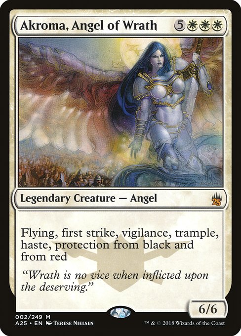 Akroma, Angel of Wrath from Masters 25
