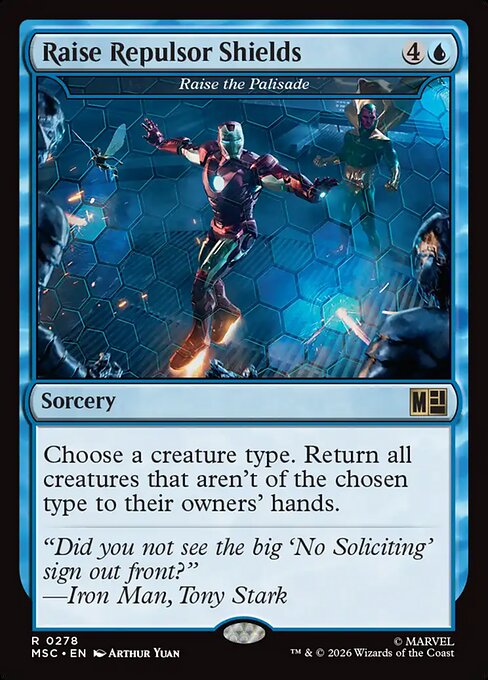 Raise the Palisade from Marvel Super Heroes Commander