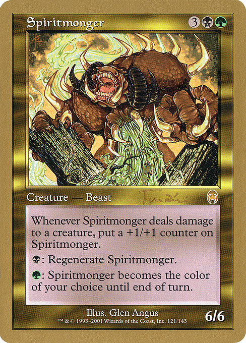 Spiritmonger from World Championship Decks 2001