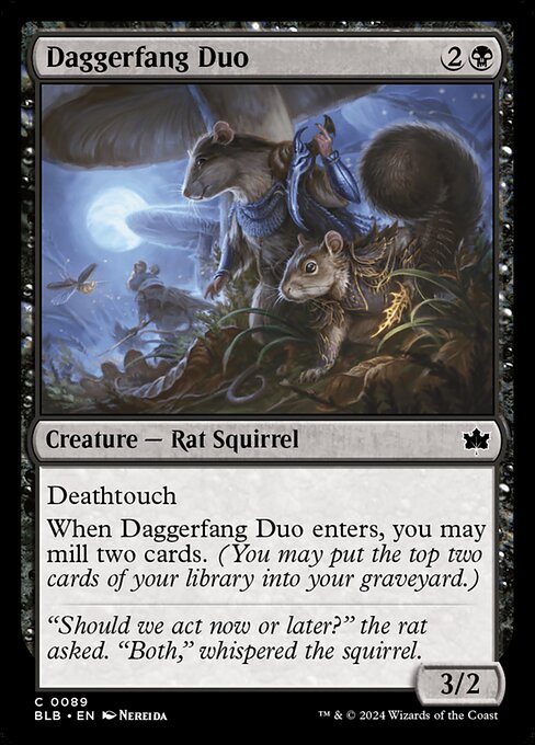 Daggerfang Duo highlighted card art