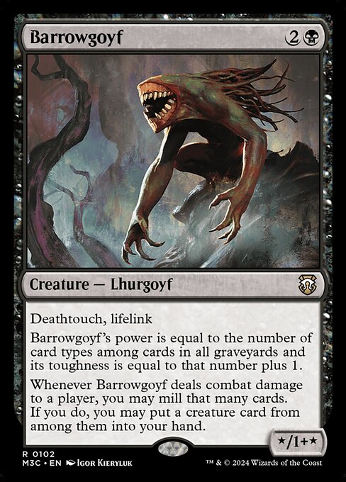 Barrowgoyf from Modern Horizons 3 Commander
