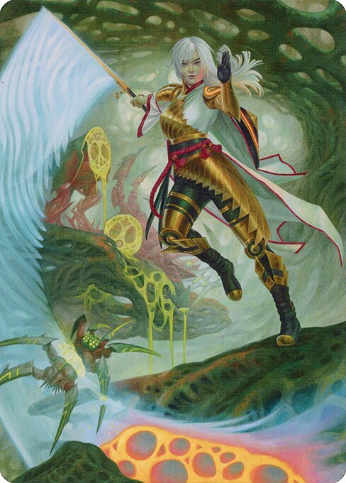 The Eternal Wanderer // The Eternal Wanderer from Phyrexia: All Will Be One Art Series