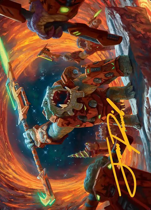 Frontline War-Rager // Frontline War-Rager highlighted card art