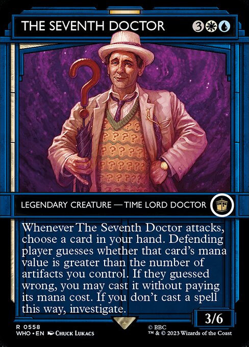 The Seventh Doctor from Doctor Who