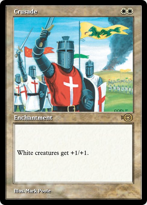 Crusade highlighted card art