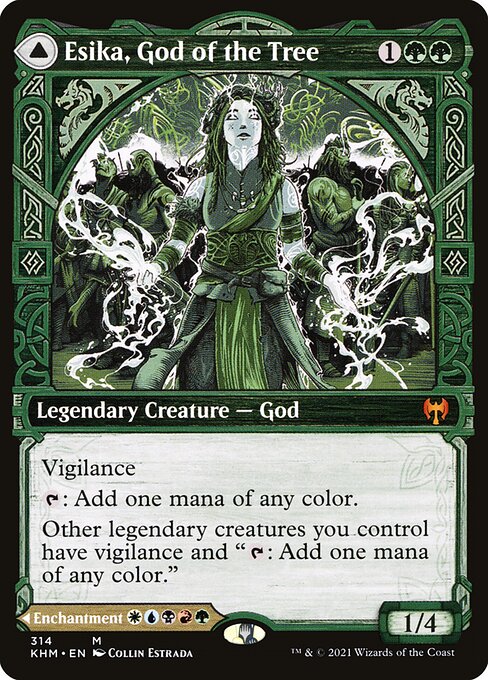 Esika, God of the Tree // The Prismatic Bridge from Kaldheim