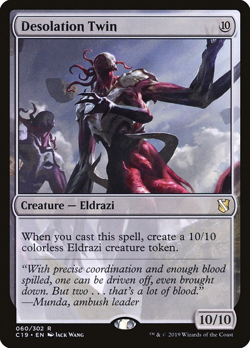 Desolation Twin from Commander 2019