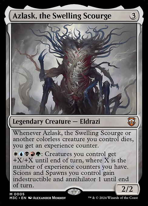 Azlask, the Swelling Scourge from Modern Horizons 3 Commander