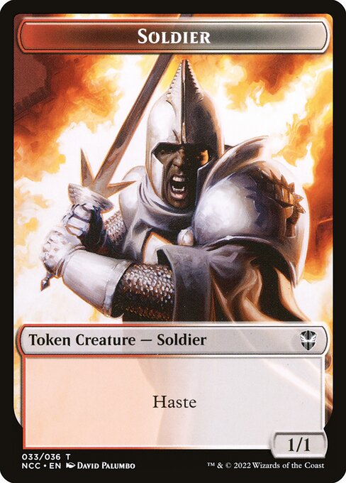 Soldier from New Capenna Commander Tokens