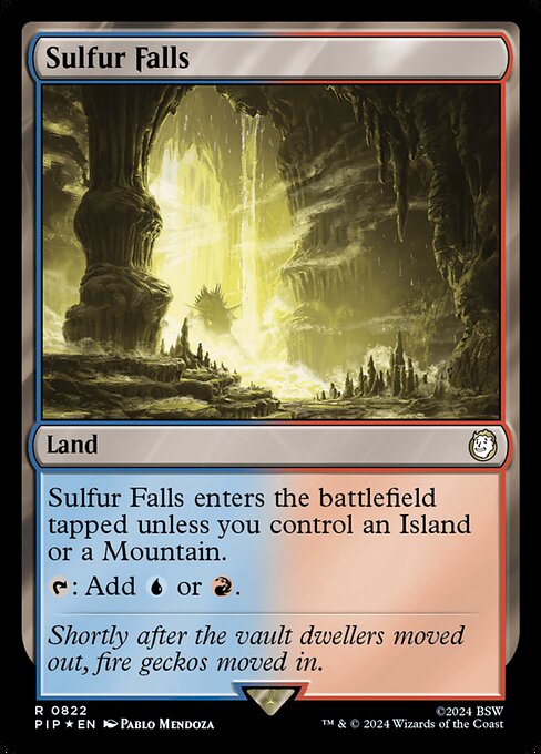 Sulfur Falls from Fallout