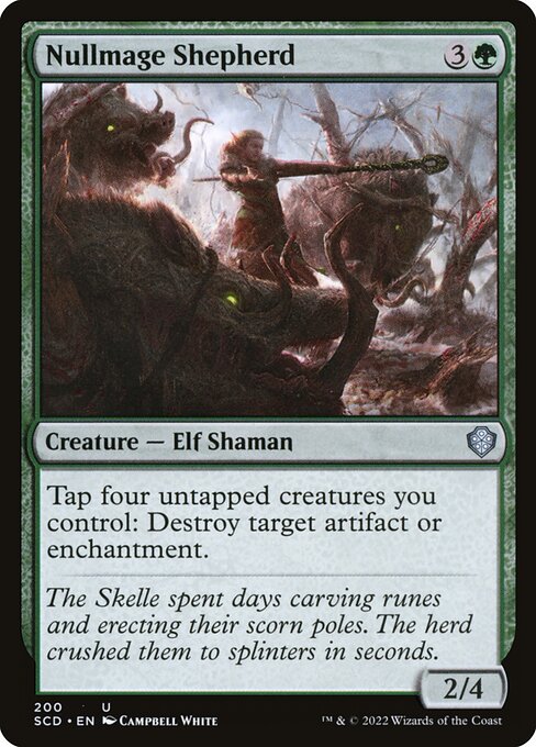 Nullmage Shepherd from Starter Commander Decks