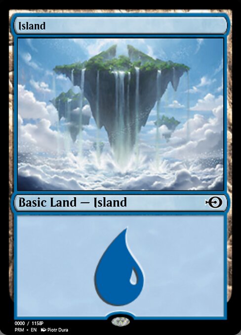 Island from Magic Online Promos