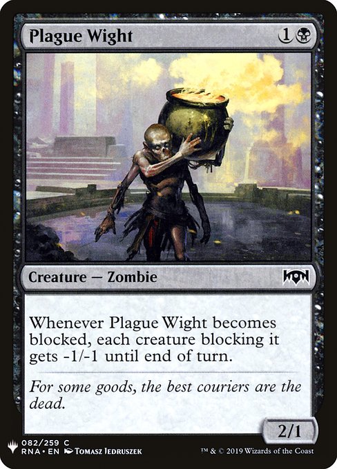 Plague Wight highlighted card art