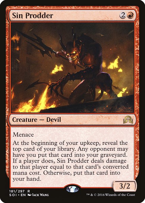Sin Prodder from Shadows over Innistrad