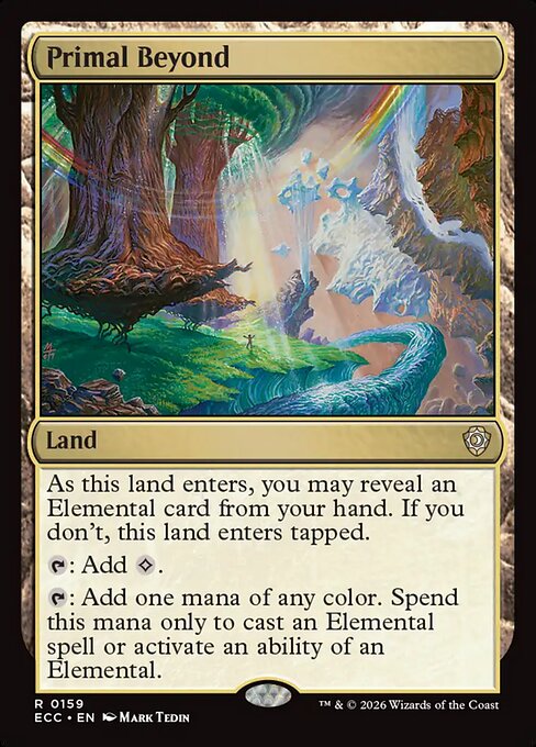 Primal Beyond from Lorwyn Eclipsed Commander