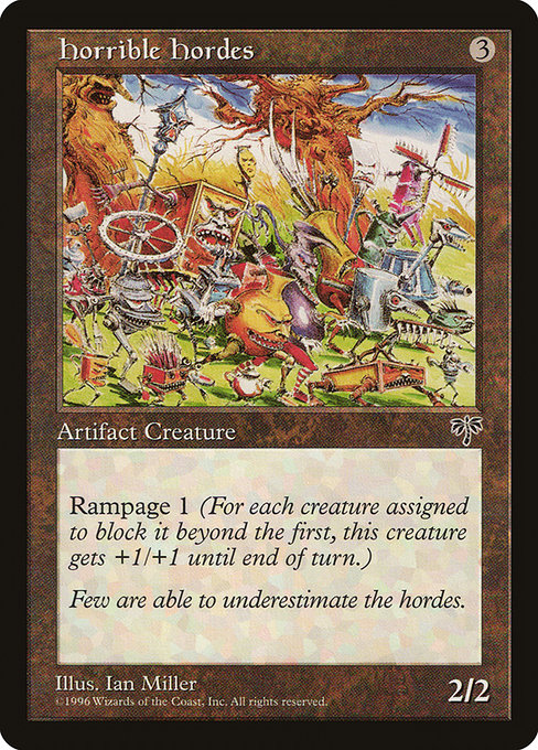 Horrible Hordes highlighted card art
