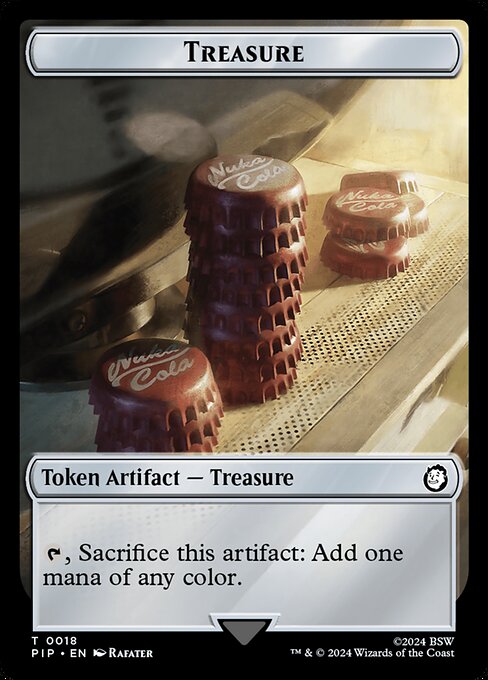 Treasure from Fallout Tokens