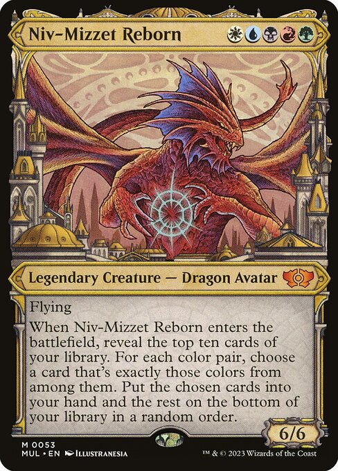 Niv-Mizzet Reborn from Multiverse Legends