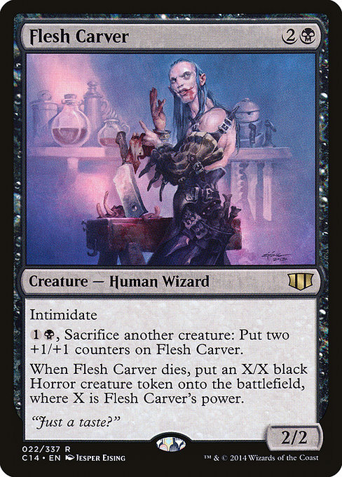 Flesh Carver highlighted card art