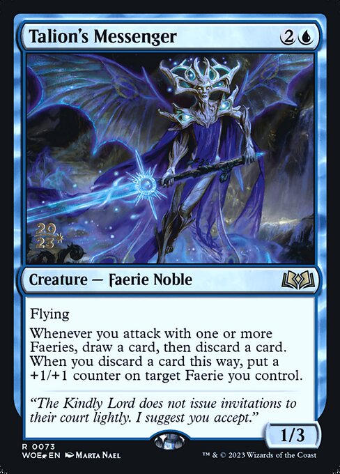 Talion's Messenger from Wilds of Eldraine Promos