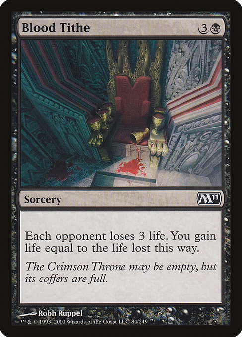 Blood Tithe highlighted card art