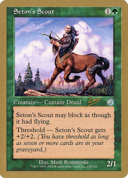 Seton's Scout from World Championship Decks 2002