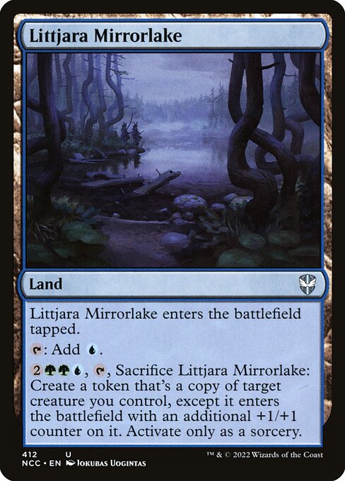 Littjara Mirrorlake highlighted card art