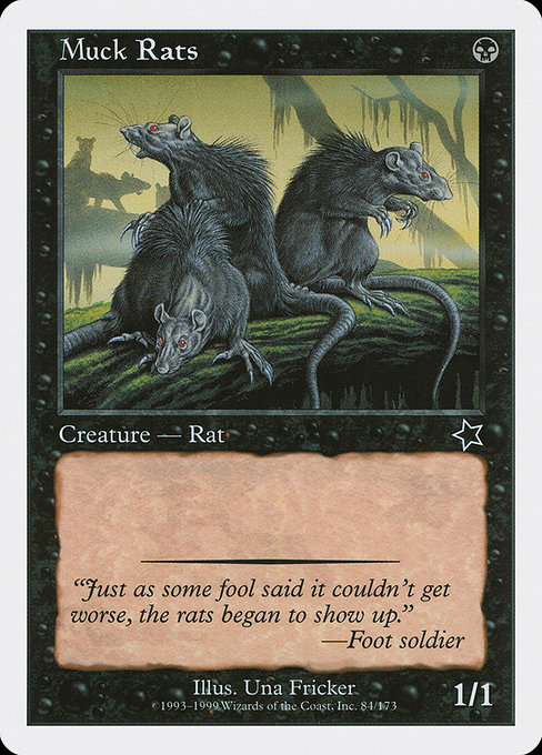 Muck Rats highlighted card art