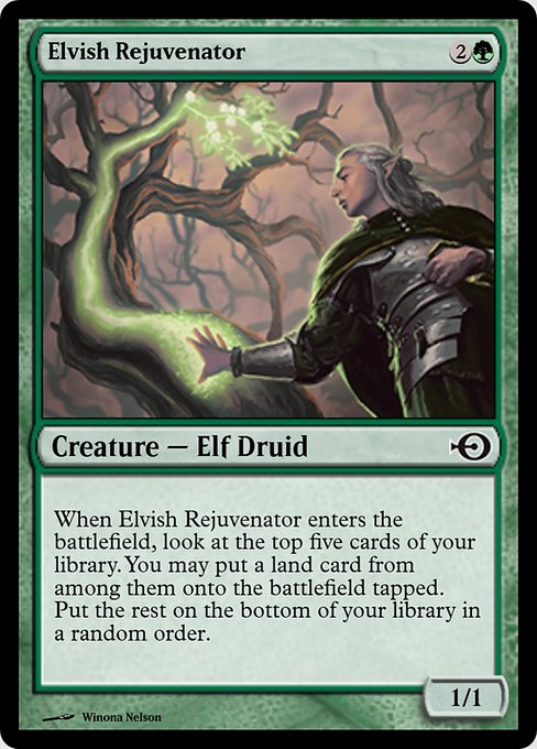 Elvish Rejuvenator from Magic Online Promos