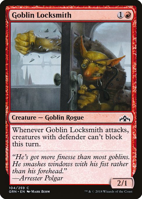 Goblin Locksmith from Guilds of Ravnica