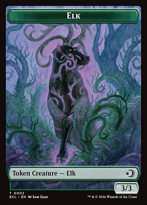 Elk highlighted card art