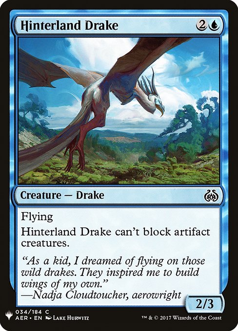 Hinterland Drake from The List