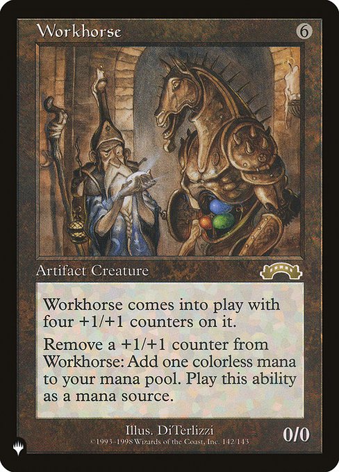Workhorse highlighted card art
