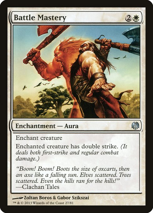 Battle Mastery from Duel Decks: Heroes vs. Monsters