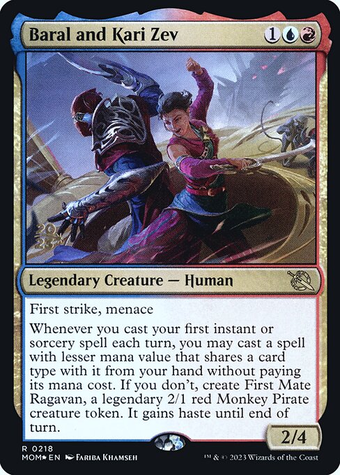 Baral and Kari Zev from March of the Machine Promos