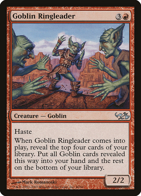 Goblin Ringleader from Duel Decks: Elves vs. Goblins