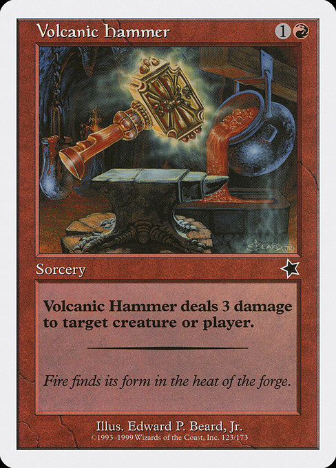 Volcanic Hammer from Starter 1999